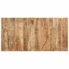 Dining Table 160 x 80 x 76 cm Rough Mango Wood