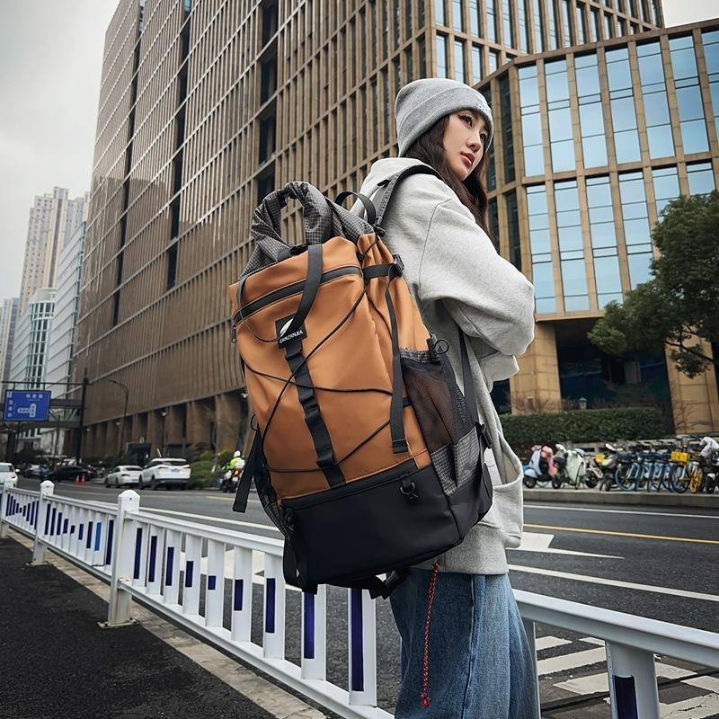 Schoolbag American outdoor travel backpack men's 1011 new trend sports fitness backpack casual large capacity schoolbag women