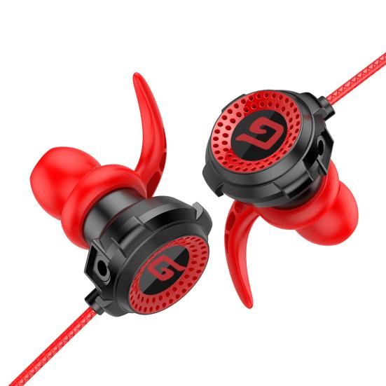 G11-A Universal Wired In-Ear Gaming Earphones with Microphone for Phones/PC