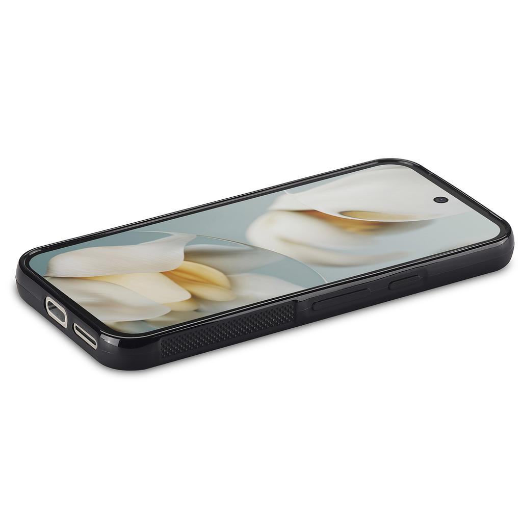 LC.IMEEKE For Google Pixel 9a Magnetic Case Compatible with MagSafe Leather+TPU Back Cover