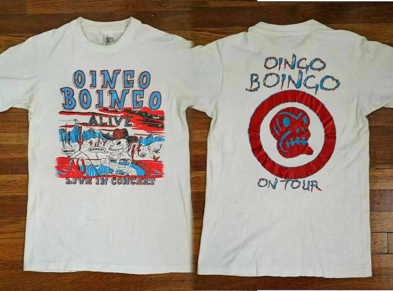 

Oingo Boingo Live in Concert 80039s Unisex T-Shirt Unisex T-Shirt XXXXL