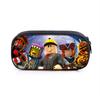 Roblox Single-Layer Pencil Case Roblox Polyester Vertical Square Stationery Bag Korean Version Of Children'S Pencil Bag