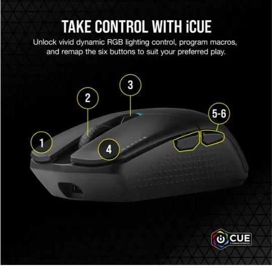 Mouse Gamer Sem Fio KATAR ELITE