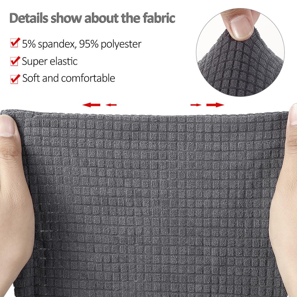 2 Stück/Set Sofa Armlehnenbezüge Hochwertiger Spandex Stretch Armkappen Wasserdichter Möbelschutz Stretch zum Anpassen für Zuhause
