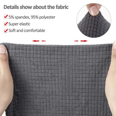 2pcs/set Sofa Armrest Covers High-Grade Spandex Stretch Arm Caps Waterproof Furniture Protector Stretch To Fit for Home