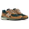 New Balance 990v3 Made in USA 'Tan Green' (Unisex) Tan / Green Running Shoes M990WG3