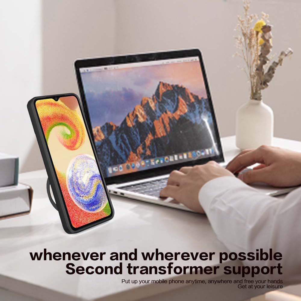 Magsafe Magnetic Camera Protection Case For Redmi 14C Armor Hybrid Metal Ring Back Cover For Redmi A3