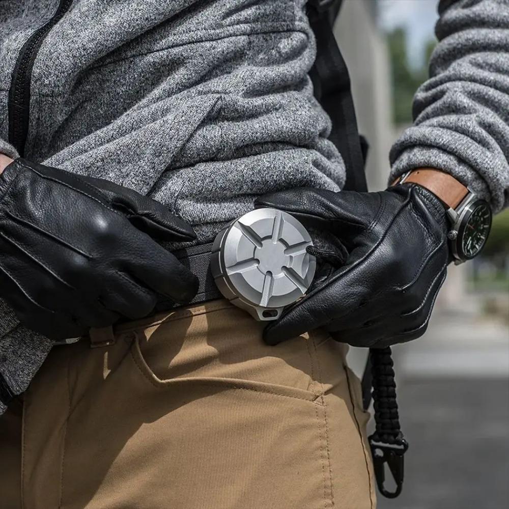 Tragbare wasserdichte Aufbewahrungsbox, rund, Edelstahl, Outdoor-Gehäuse, Tank, kleiner Behälter, Lager, Gesundheit, Pillenflasche