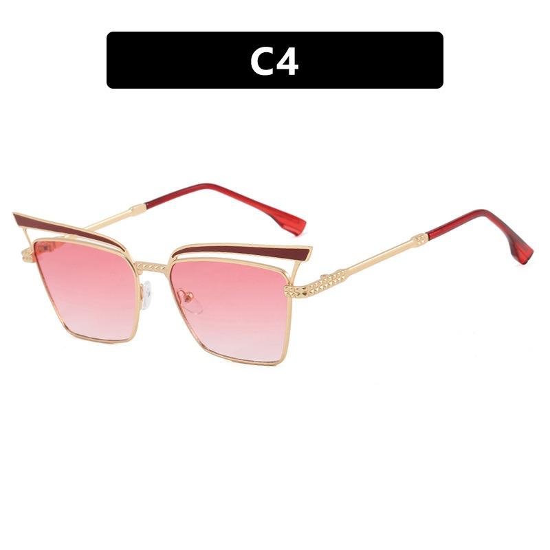 Metal Sunglasses Men UV400 Sun Glasses Women Eyeglasses Frame Driving Beach Bike Travel Anti Glare Shade Eyewear