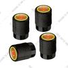 Motorcycle CNC Aluminum For Royal Enfield Bullet/Meteor/Classic 350 500 650 400 Emblem 4pcs Tire Valve Air Port Stem Cover Caps
