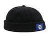 Sproutsy Fisherman's Cap, Docker Hat, Corduroy, No Brim, IT'S GOOD TIME (Black)