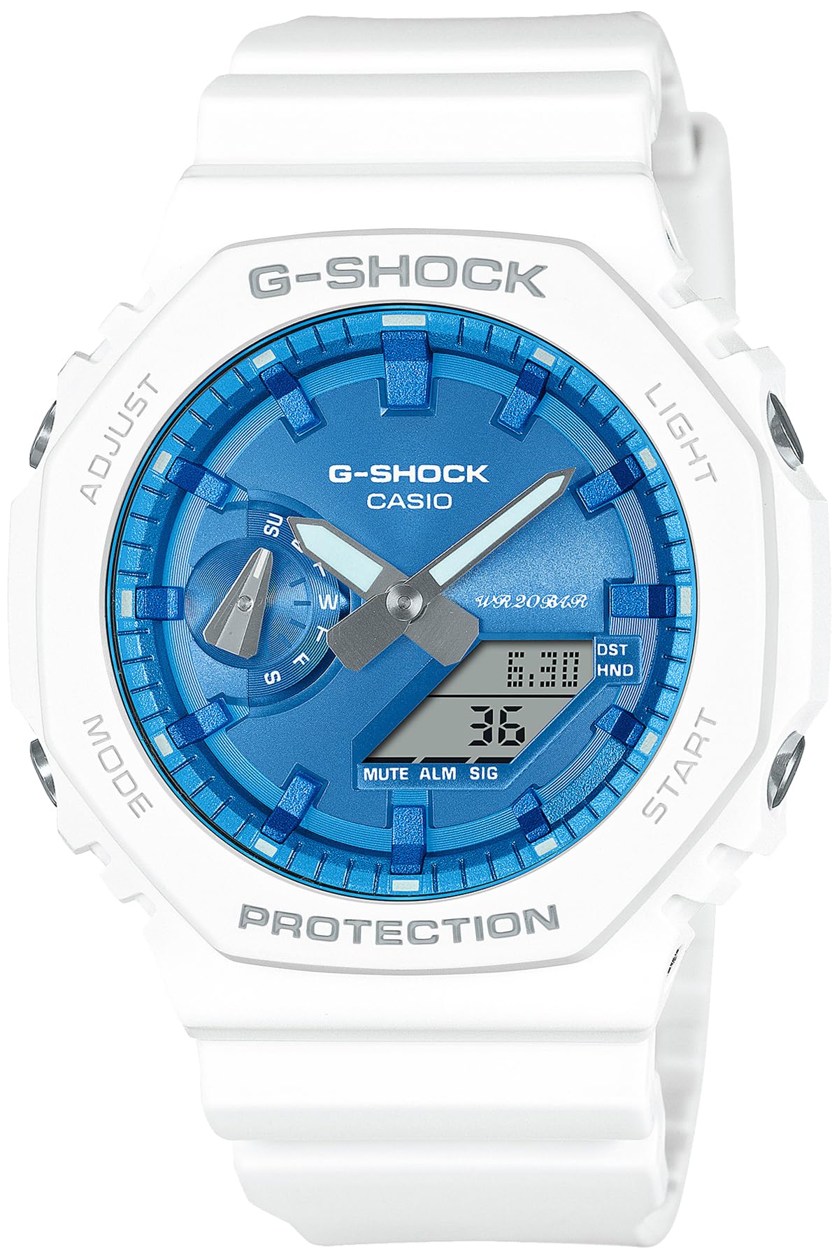 

Casio PRECIOUS HEART SELECTION White Watch G-Shock GA-2100WS-7AJF Men s