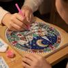 Self‑Adhesive Xmas Rhinestone Painting Kit Christmas Star Santa Crystal Painting Set  Holiday Craft
