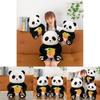 Adorable Panda Plush Toy Soft Cuddly Stuffed Animal For Kids And Collectors