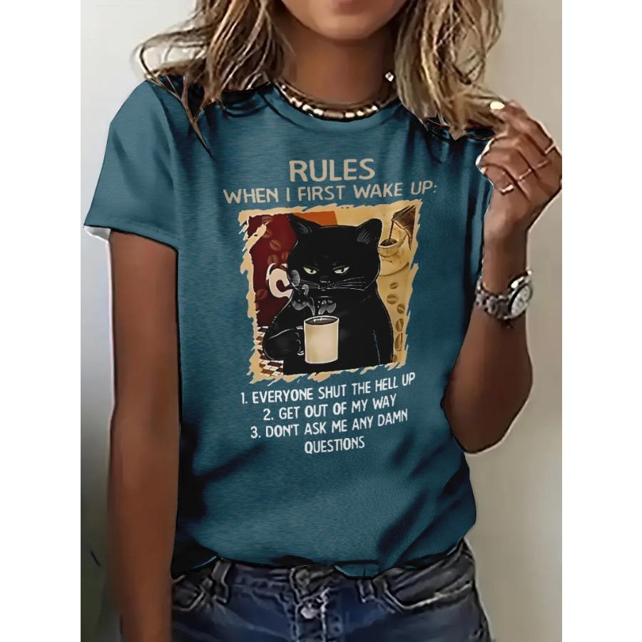 

Женская футболка с 3D-принтом, футболки, винтажные женские футболки с изображением кошек, рисунок животных 6XL