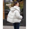 Mokana Women's Elegant Long-Sleeve Down Jacket MKNJD3167