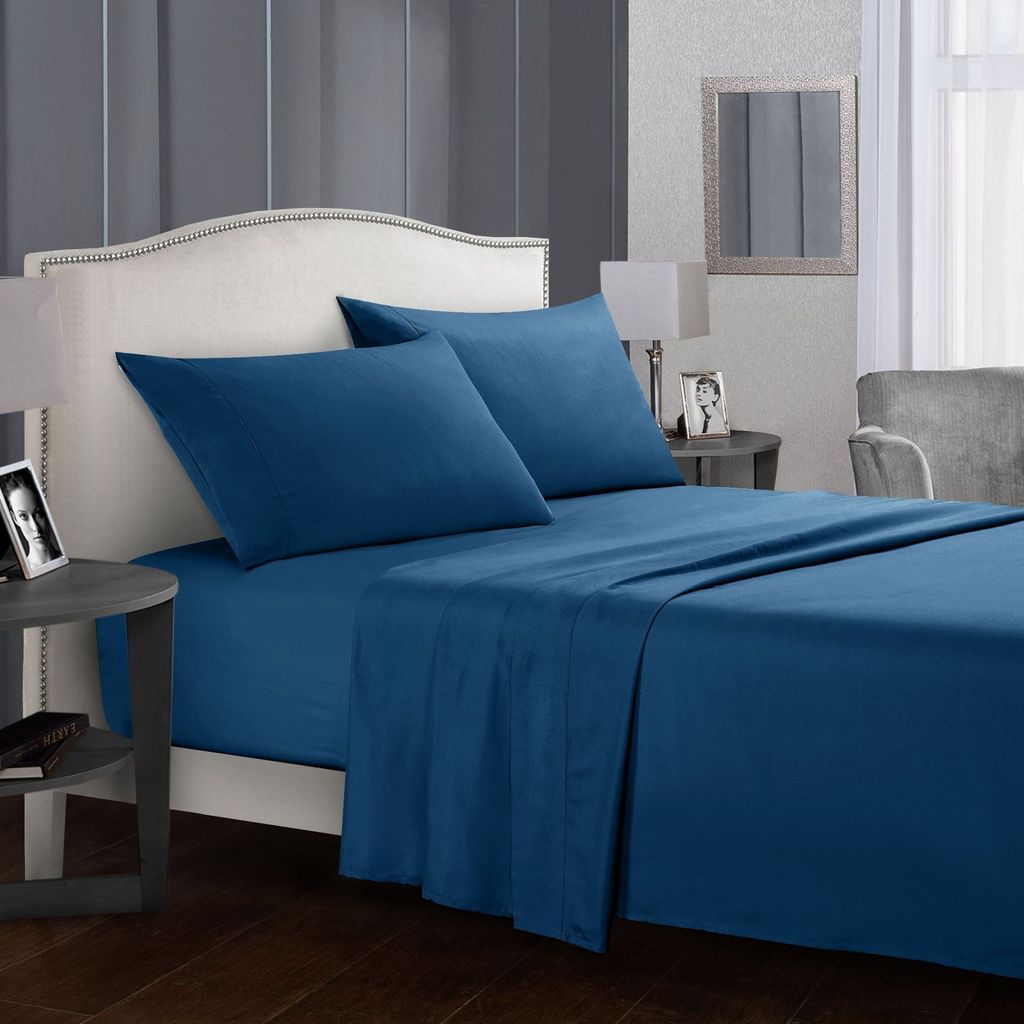 Modern Minimalist Polyester Bed Sheets And Pillowcases With Soft Breathable Comfort For All Seasons