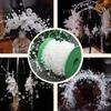 30/40/60m/1roll Imitation Pearl Fishing Line Chain Crystal Beads String Wedding Party Decoration DIY Christmas Tree Decor