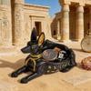 Ancient Egypt Anubis Dog God Pallet Resin Handicraft Best Cat God Ornament Desktop Storage Pyramid Museum Souvenir