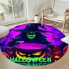 Witch Round Office Rug Perfect for Dining Room Study Room Kitchen Game Room Antislip Round Carpet Anime Office Decor Perfect Gift for Women Men