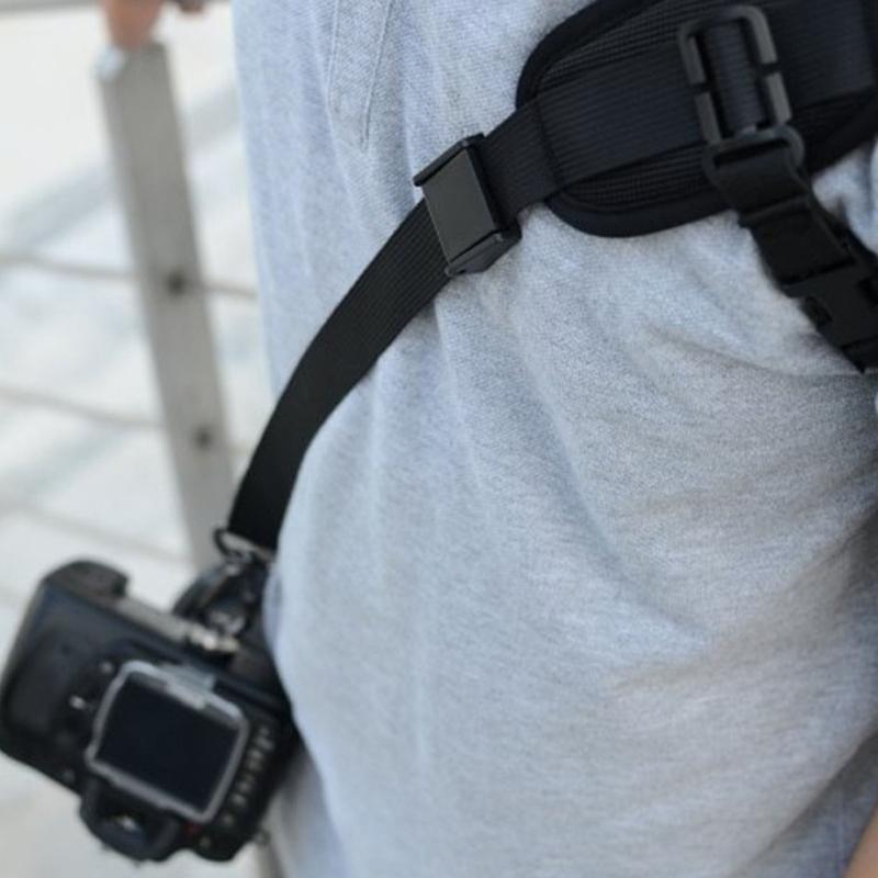 Quick Release Camera Strap with One Touch Detach for Fast Shoulder to Waist Switches Universal for Camera Models