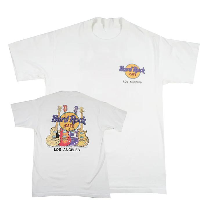 Винтажная хлопковая футболка унисекс Hard Rock Cafe Los Angeles Все размеры LI2150 Футболка унисекс XXXL