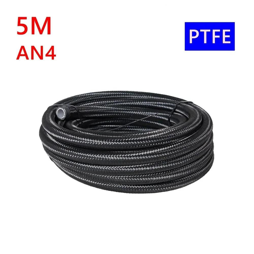 Furtun de curse universal 1M AN4-AN12 Furtun de frână PTFE împletit din oțel inoxidabil Linie de combustibil ulei Răcitor de ulei Furtun auto țeavă TF-1054