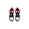 Air Jordan 1 Mid PS Schwarz Gym Rot Kinder Sneaker Weiß 640734-122