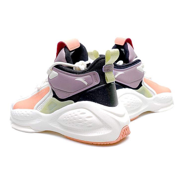 ANTA Bastard Casual Shoes Women's Mid top White/Black 122048080-4