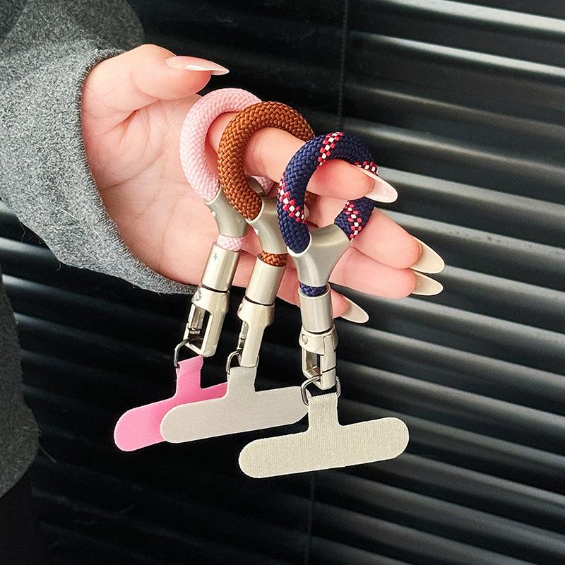 Rotatable 360 Degree Phone Ring Buckle Lanyard Durable Thumb Strap for Smartphone Easy Carry for Commuting