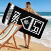 Los Angeles Kings Druck Strandtuch, Großes Weiches Schnelltrocknendes Handtuch für Strand Camping Schwimmen