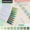 LANGUO 288/9 Colors Acrylic Paint Marker Pens Soft Brush Professional Drawing Pens for Graffiti School Stationery Art Supplies
