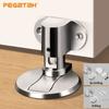 Adjustable Stainless Steel Door Stop Punch-free Strong Magnetic Anti-collision Door Stopper Invisible Bathroom Floor Door Stop
