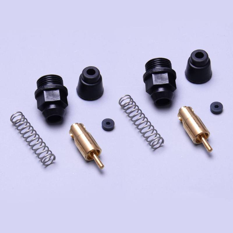2 Sets Carburetor Carb Starter Choke Plunger Kits Fit For Mikuni TM36 TM40 HS40 HSR Choke Nut Spring Guide 640-12001