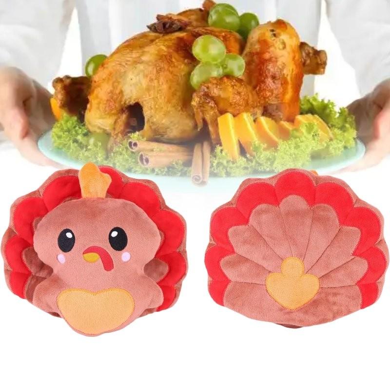 Turkey Thanksgiving Plush Toy Room Decoration Ornaments Child Christmas Gift