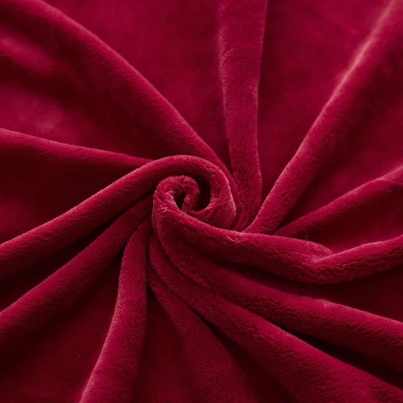 2025 Winter Flannel Fitted Sheet Warm Elastic Mattress Protector Cover Thermal Bedsheet Couple Luxury Bed Sheet