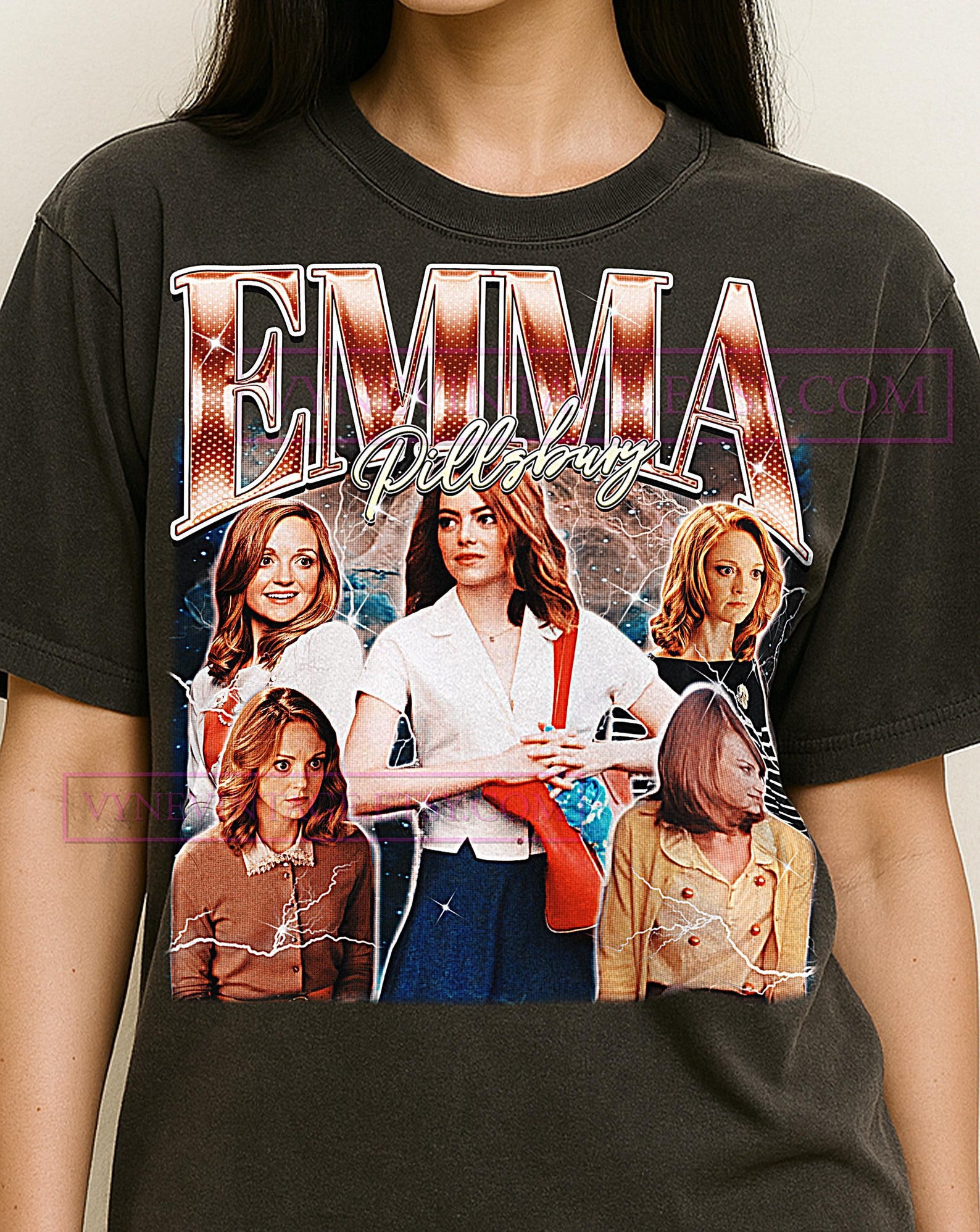 Emma Pillsbury Bootleg Shirt, Vintage TV Character Teacher Comedy Star Tee, 90s Retro Throwback T-shirt, Emma Pillsbury Sweater M