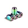 4Pcs/Set HAUSNN Anti-Theft Tire Valve Stem Caps for Car Trucks Motorcycles Valve Stem Cap Dustproof Seal Lock Tight Fit