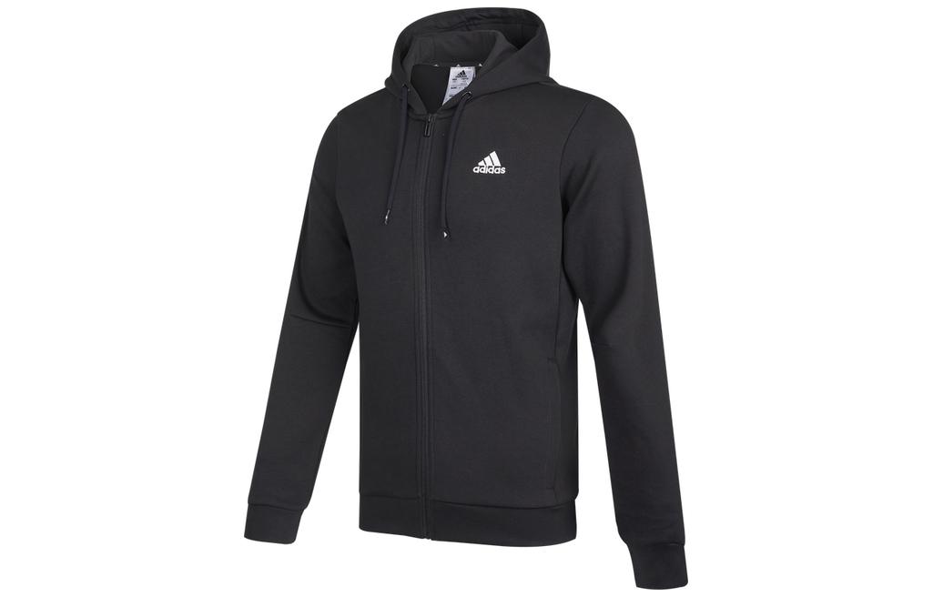 Adidas Jackets Men s Black Hooded Moderate Other HB5081 S