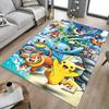 Pokemon Adventure Carpet For Playroom Bedroom Living Room Sofa Home Decorkids Game Area Rug Nonslip Floor Mat