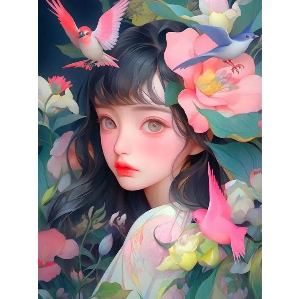 DIY full sirkel diamantmaling korssting 3D kunststil hjemmescene juledekorasjon diamantmaling 5d diamantkunstmaling