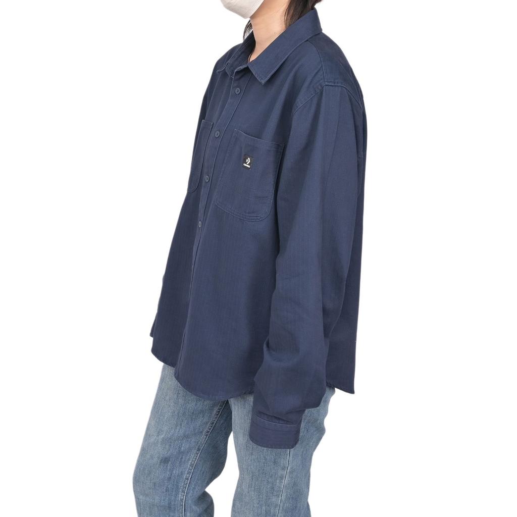 Converse Shirts Men's Navy Blue Lapel Moderate MCJ562-695