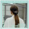 Celtic Knot Silver Hair Clips Vintage-Inspired Hair Claws for Women Symbolic Barrettes for Long Hair Braids
