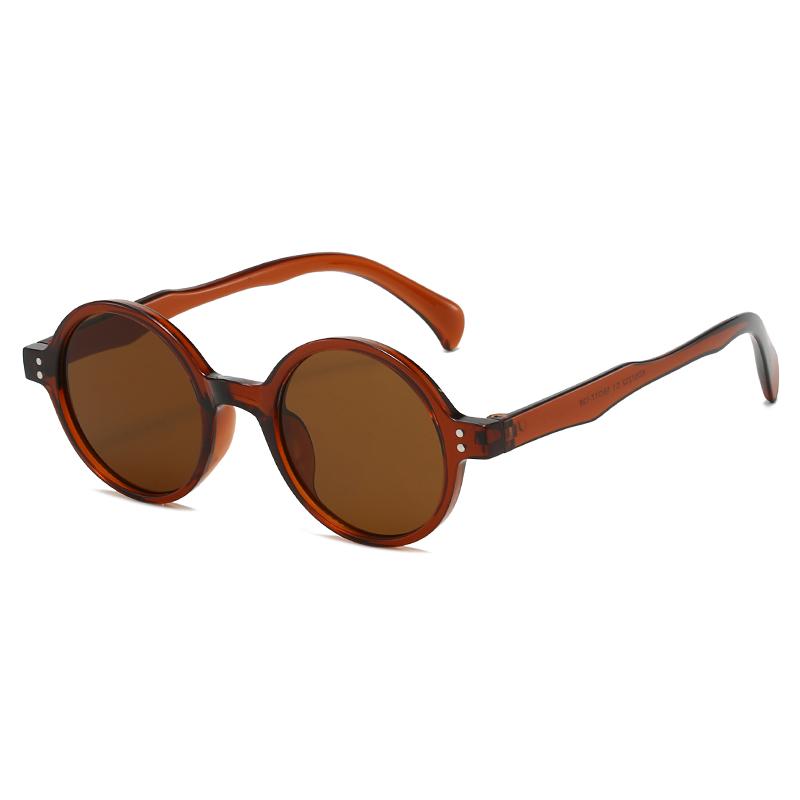 Vintage Style Fashion Style Round Sun Glasses Retro Style Women's Men's Luxury Design Brand Designer Sun Eyeglasses Outdoor Driving Use Man Lady Sun