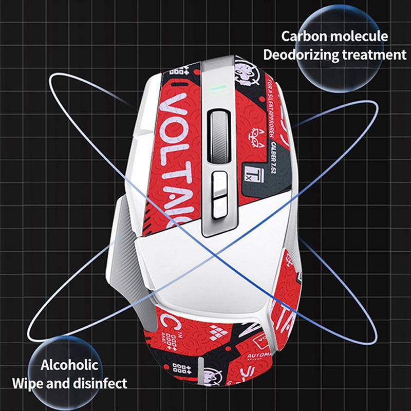 Mouse Grip Tape Skate Sticker For Logitech G502X G502X Puls Non Slip Skin Suck