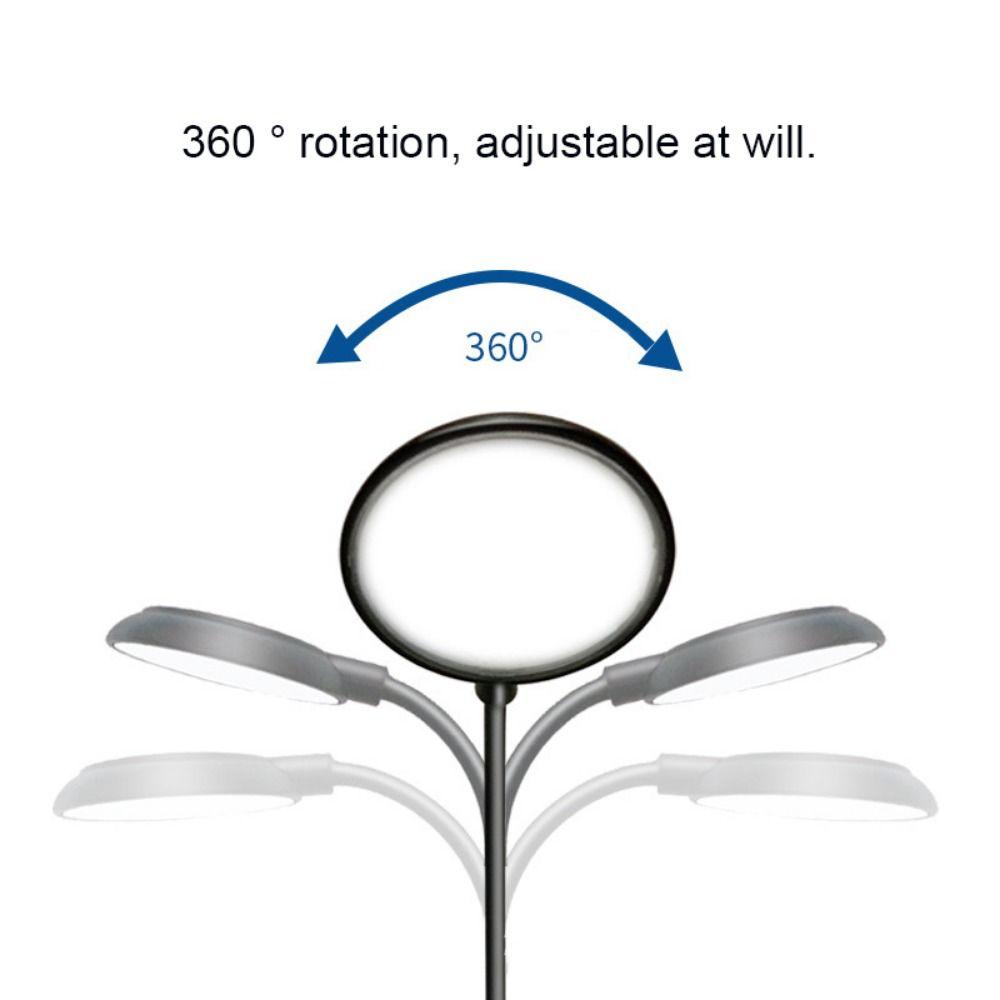 Plastic Fish Tank Plants Grow Light 360 ° Rotation Fish Tank Small Clip Light  Fish Tank