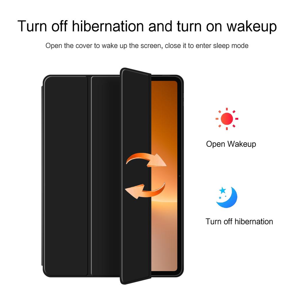 For Honor MagicPad 3 Pro Case PU Leather TPU Back Trifold Stand Tablet Cover
