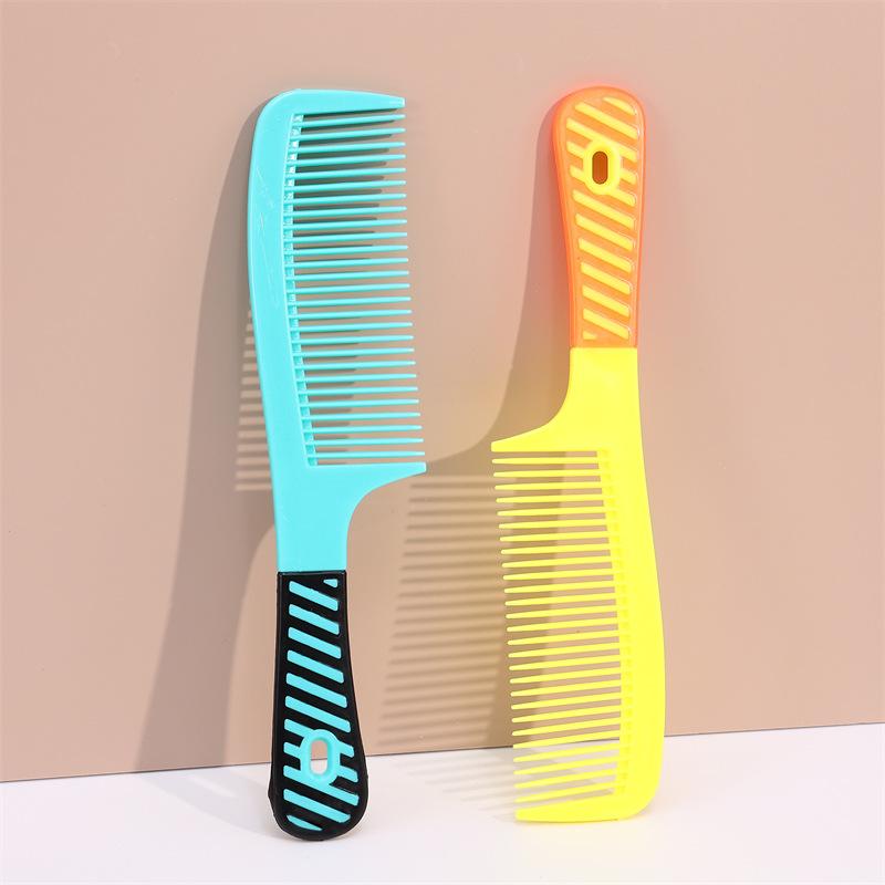 5 Pcs Women's Tooth Comb Set Styling Essentials Round Combs with Handle Hairdressing Tools for Grooming And Beauty