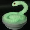 Creative Animal Simulation Model Rotatable 3D Printing Model 3D Printed Snake  Home Decor
