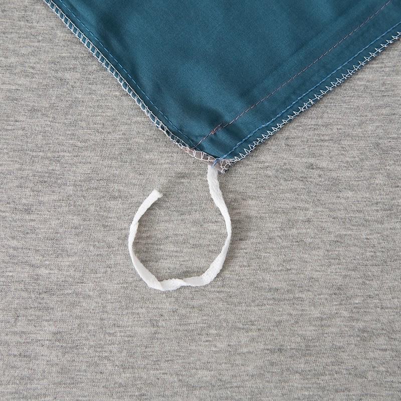 Soft, Skin-Friendly Solid Color Quilt Cover for All Seasons - Ideal for Student Dorms